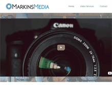 Tablet Screenshot of markinsmedia.com